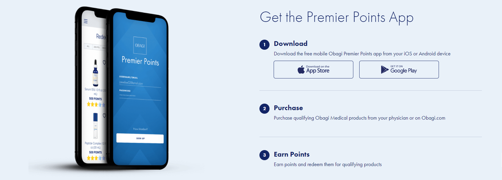 Get the Premier Points App