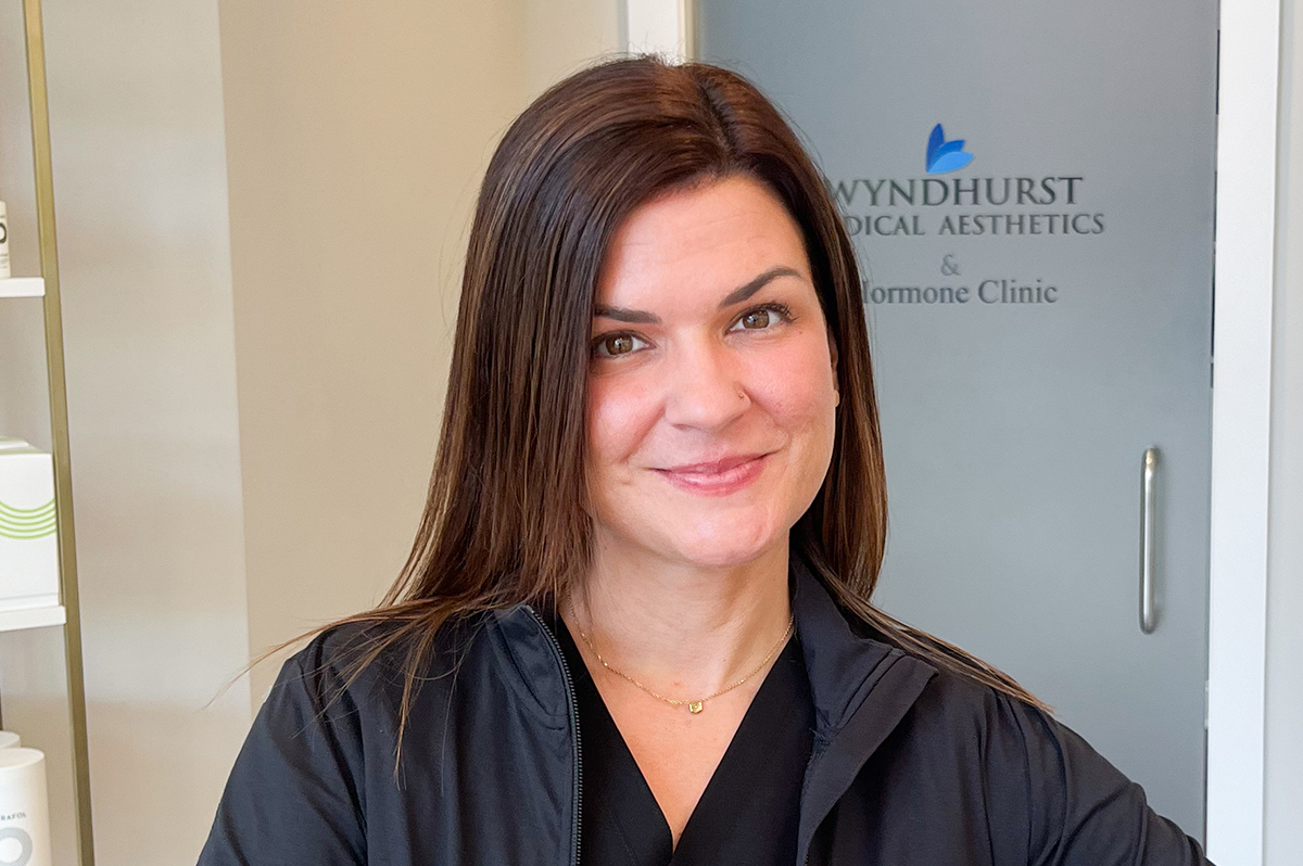 Stephanie Wright, Nutrition Licensed Master Aesthetician at Wyndhurst Medical Aesthetics in Lynchburg, VA.